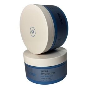 Bath & Body Works Water Ultra Hydration Hyaluronic Acid Body Butter Set of 2